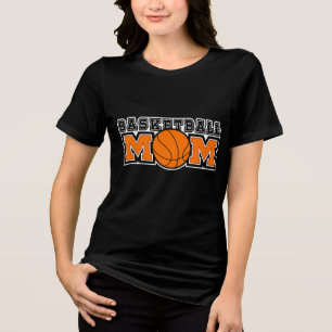 Camiseta Triblenda Gráficos de locura de mamá de baloncesto