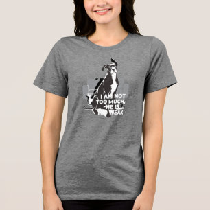 Camiseta Triblenda Gran Danés diversión con chicas y poder