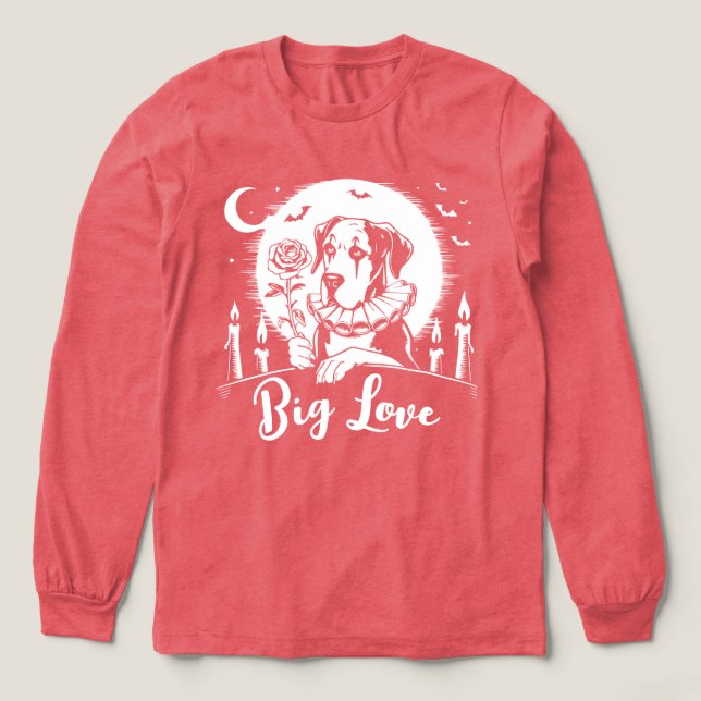 Camiseta Triblenda Gran Danés "GRAN AMOR" (Diseño traserp)