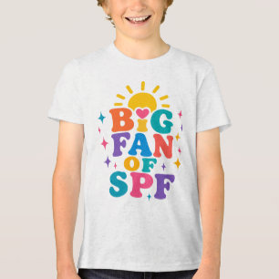 Camiseta Triblenda Gran fan de la protección solar SPF en verano