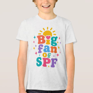 Camiseta Triblenda Gran fan de la protección solar SPF en verano