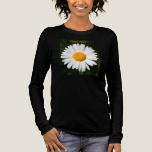 Camiseta Triblenda Gran flor de margarita Thunder_Cove