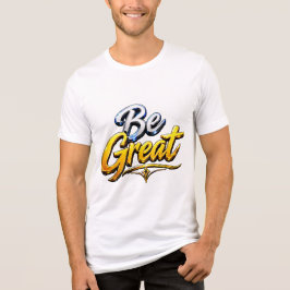 Camiseta Triblenda Gran tipografía motivacional