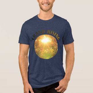 Camiseta Triblenda Grand Rising Bella+Canvas Tri-blend T-Shirt