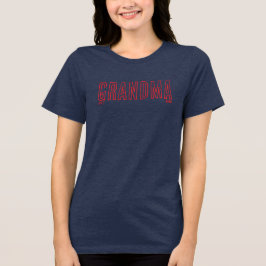 Camiseta Triblenda GRANDMA minimalista - Año del Personalizable