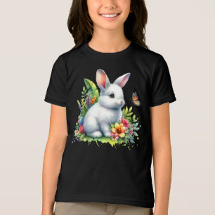 Camiseta Triblenda Granja de animales conejos sublimación Clipart-881