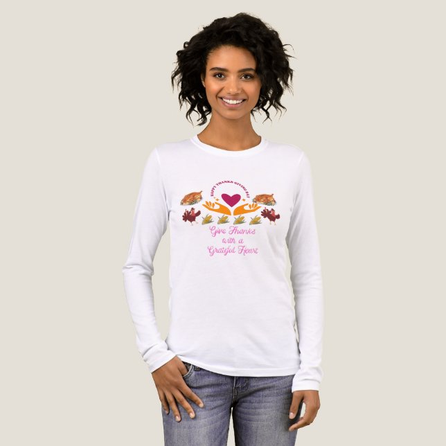 Camiseta Triblenda Great thanks giving day (Anverso Completo)