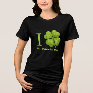 Camiseta Triblenda Green 4 Leaf Shamrock