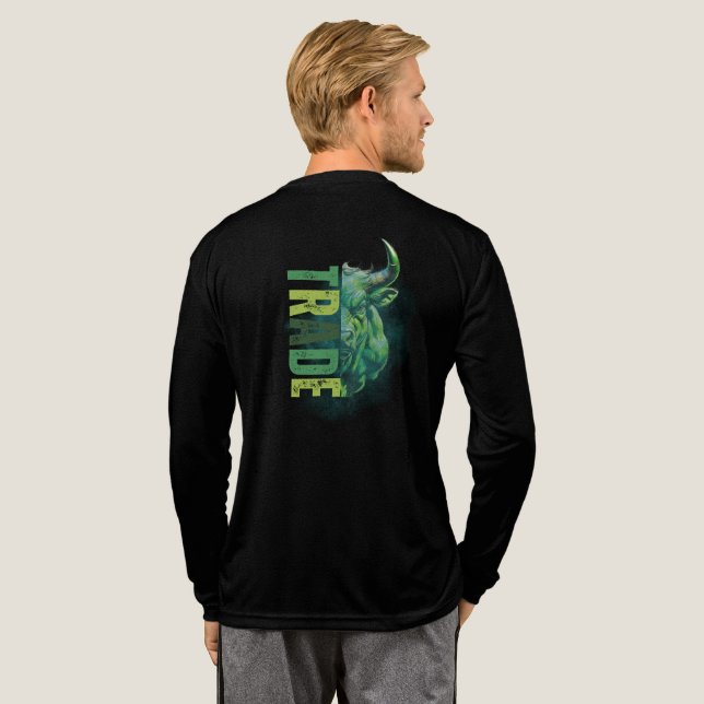 Camiseta Triblenda Green bull | Trade Design (Reverso Completo)