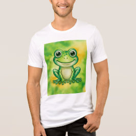Camiseta Triblenda Green cute frog