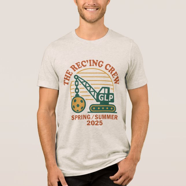 Camiseta Triblenda Green Lake Rec Court (Anverso)