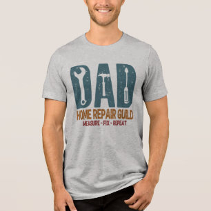 Camiseta Triblenda Gremio de Reparación en Casa del Papá Medir Arregl