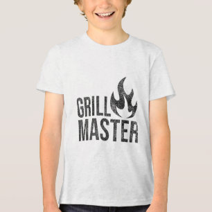 Camiseta Triblenda Grill Master Flame Barbecue Bbq Smoke Char Open Fi