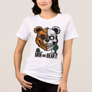 Camiseta Triblenda Grin and Bear It Graphic T-Shirt