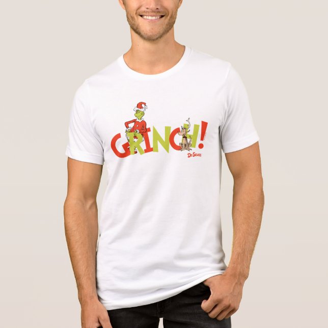 Camiseta Triblenda Grinch! Character Logo Graphic (Anverso)