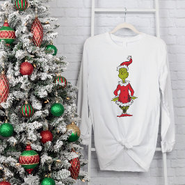 Camiseta Triblenda Grinch clásico | Santa Claus