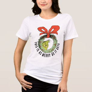 Camiseta Triblenda Grinch   Esto es lo más alegre que puede ser