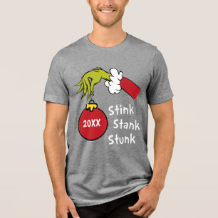 Camiseta Triblenda Grinch   Huele Hedor Hediondo