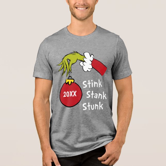 Camiseta Triblenda Grinch | Stank Stank Stunk (Anverso)