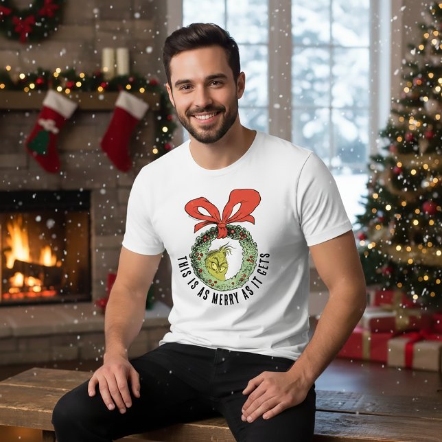 Camiseta Triblenda Grinch | This Is As Merry As It Gets (Subido por el creador)