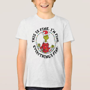 Camiseta Triblenda Grinch   Todo está bien