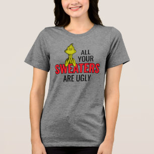 Camiseta Triblenda Grinch   Todos tus suéteres son feos