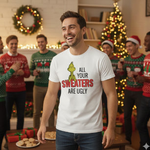 Camiseta Triblenda Grinch Todos Tus Suéteres Son Feos