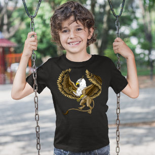 Camiseta Triblenda Grisúo Majestuoso Fantasía Grifo Mitológico