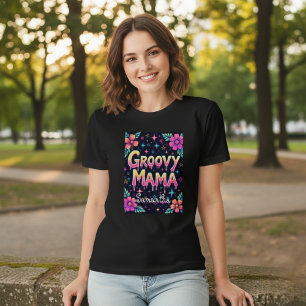Camiseta Triblenda Groovy Mama T-Shirt
