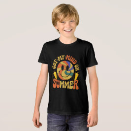 Camiseta Triblenda Groovy Summer Vibes Smiley Tee