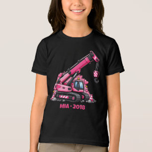 Camiseta Triblenda Grulla rosa personalizada