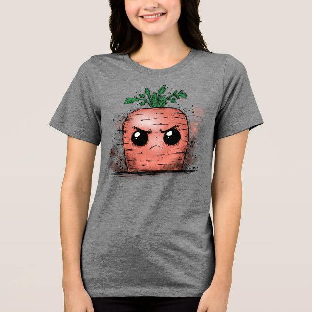 Camiseta Triblenda Grumpy Carrot (Anverso)