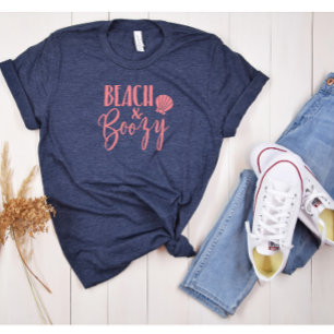 Camiseta Triblenda Grupo de Despedida de Soltera en la Playa con Bebi