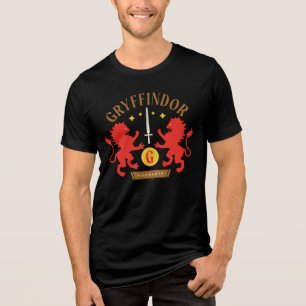 Camiseta Triblenda GRYFFINDOR™ Casa Espada Doble León Gráfico