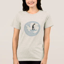 Camiseta Triblenda Guardian of the South Pole Antarctica Flag