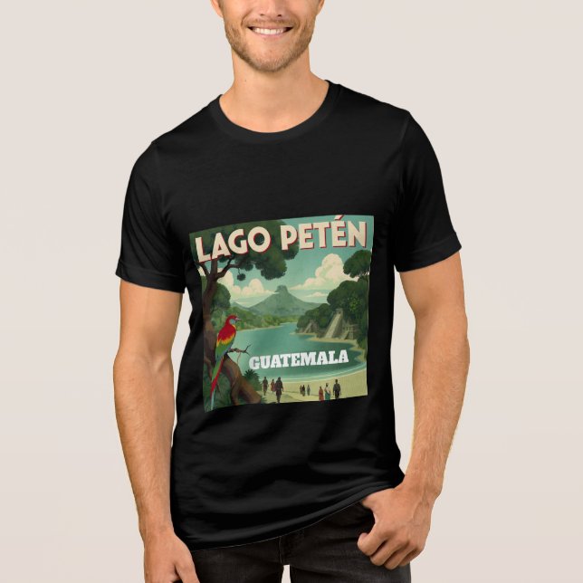 CAMISETA TRIBLENDA GUATEMALA RECUERDOS DE NUESTROS VIAJES (Anverso)
