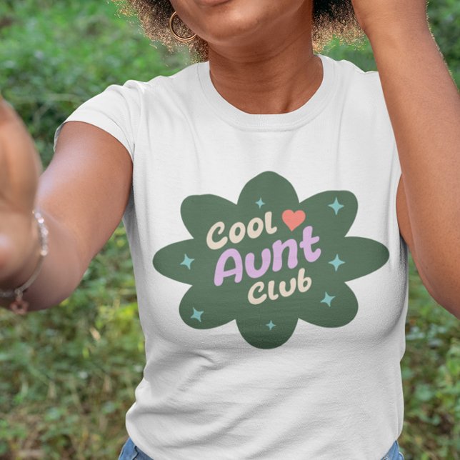 Camiseta Triblenda Guay Aunt Club Retro Vibes regalo para tía (Subido por el creador)