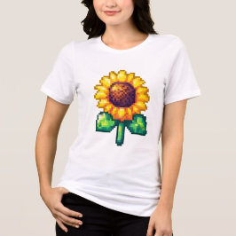 Camiseta Triblenda Guay Pixel Art Sunflower