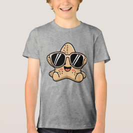 Camiseta Triblenda Guay Starfish con Vibes de playa de gafas de sol