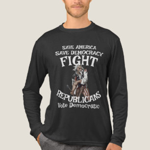 CAMISETA TRIBLENDA GUERRA CON DRONES DHS CBP ICE TSA MISIL IRÁN RUSIA