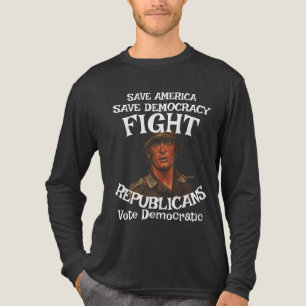 CAMISETA TRIBLENDA GUERRA POR SIEMPRE DHS CBP ICE TSA DRON MISIL CONF