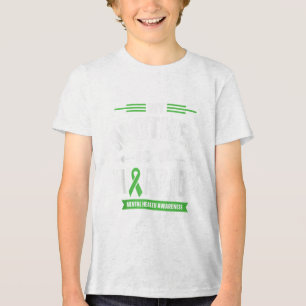 Camiseta Triblenda Guerrero de la cinta verde y amplificador; partida