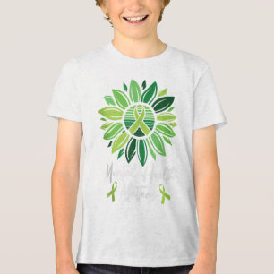 Camiseta Triblenda Guerrero de la cinta verde y amplificador; partida