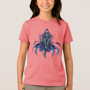 Camiseta Triblenda Guerrero de la Sombra Princesa de Anime Batalla Fa