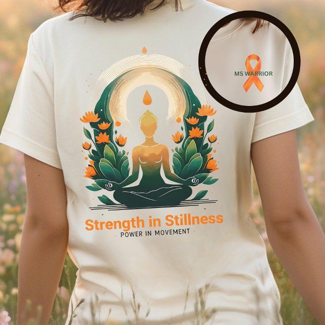 Camiseta Triblenda Guerrero de MS, amante del yoga, soporte de escler (Subido por el creador)