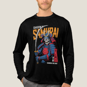 Camiseta Triblenda Guerrero esqueleto samurái de la sombra con armadu