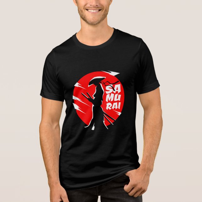 Camiseta Triblenda Guerrero Samurái (Anverso)
