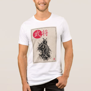Camiseta Triblenda Guerrero Samurái – Espíritu de Japón