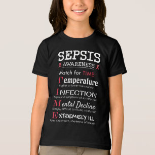 Camiseta Triblenda Guía de Sepsis Awareness Watch