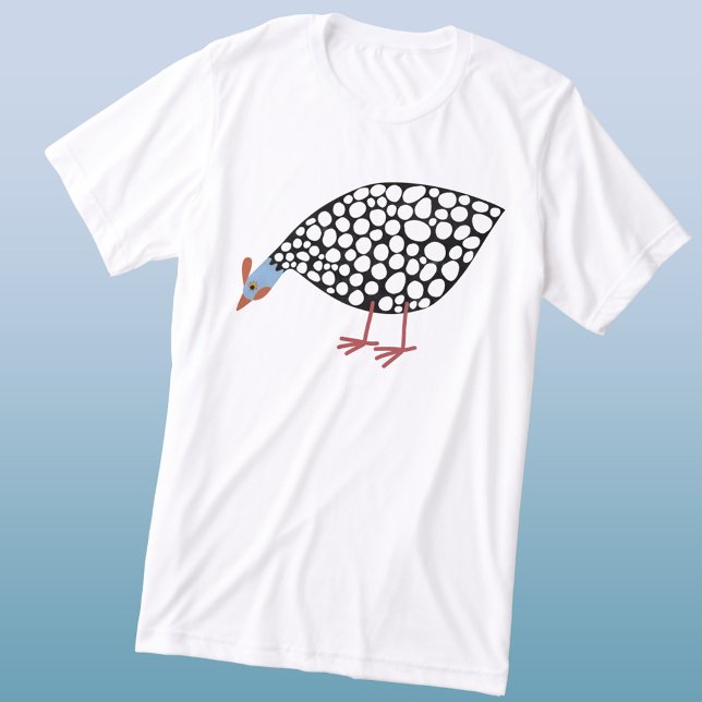 Camiseta Triblenda Guinea Fowl (Fun Guineafowl bird triblend t-shirt)